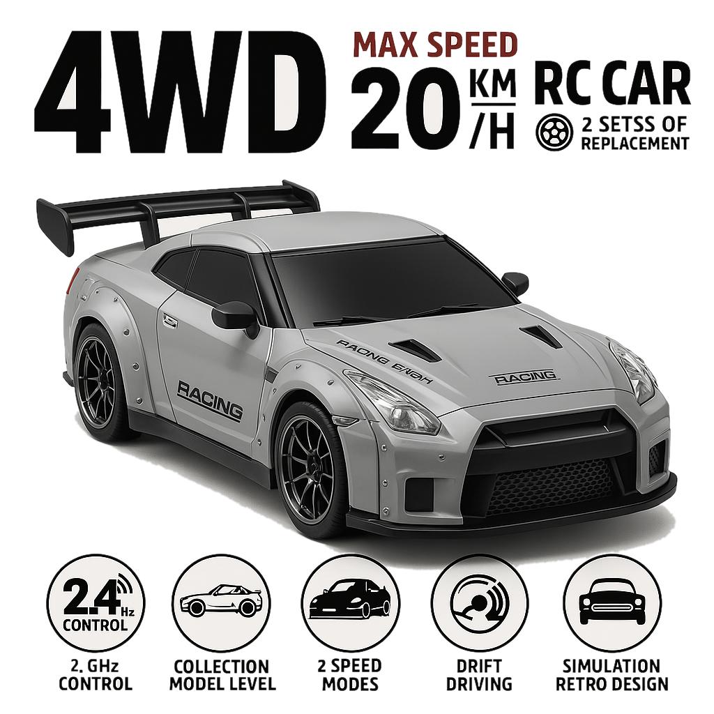 RC Drift GTR R35